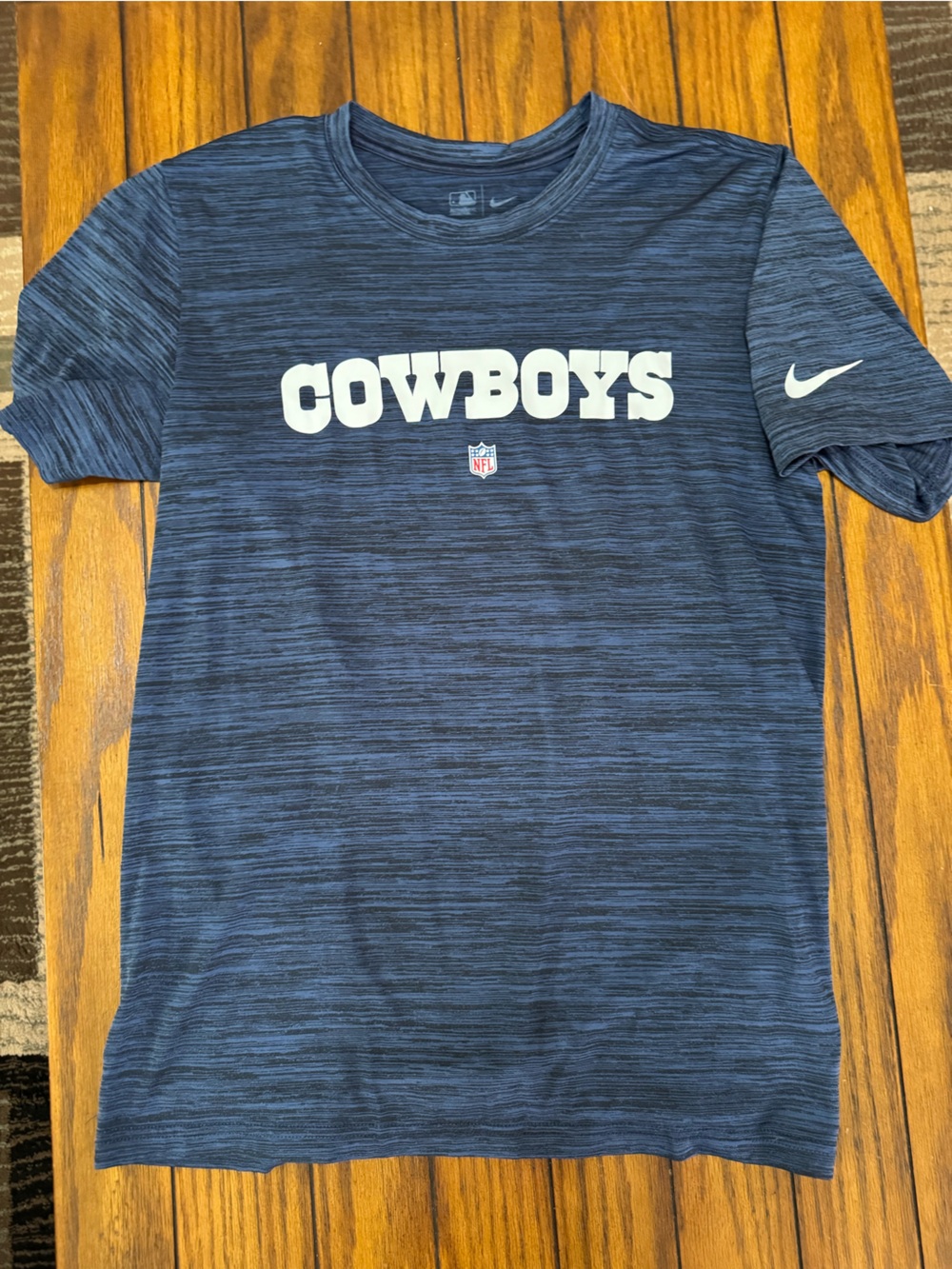 Nike men’s Navy Heather Cowboys Graphic One-Piece